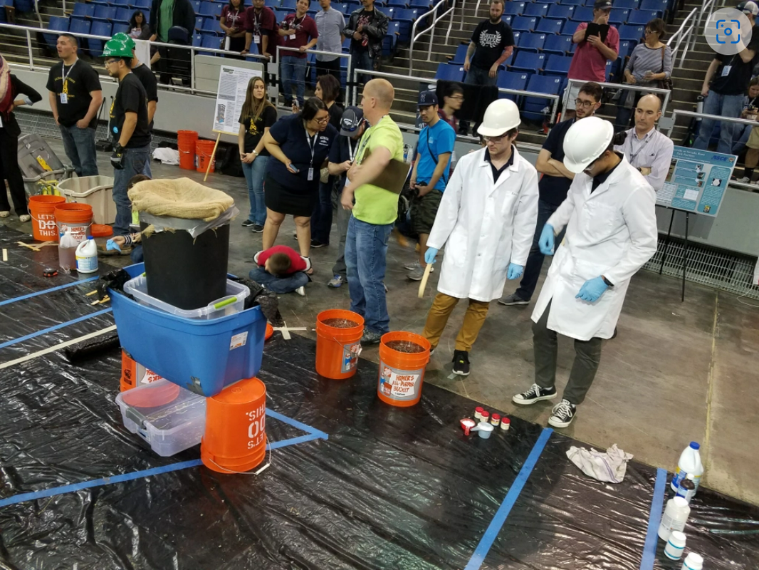 Photo from the original ASCE competition clubs page